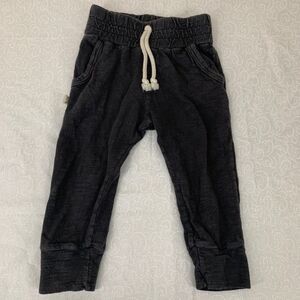 Childhoods grey/faded black joggers size 18-24m